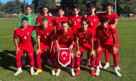 U17 Mill� Tak�m�m�z, �talya ile 3-3 Berabere Kald�