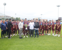 U19 Elit A Ligi ampiyonu Trabzonspor A.., Kupasn Ald