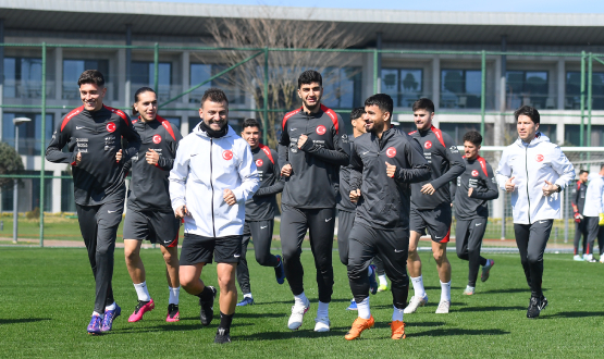 �mit Mill� Tak�m�m�z, H�rvatistan Ma�� Haz�rl�klar�na Devam Etti