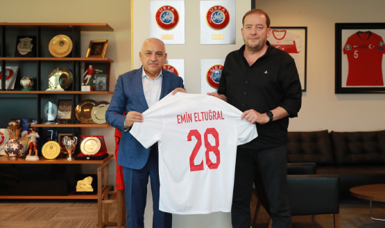 Bitexen Giresunspor Bakan Eltural'dan TFF Bakan Bykeki'ye Ziyaret