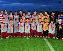 Coca-Cola Elit Akademi U15 Liginde ampiyon Trabzonspor