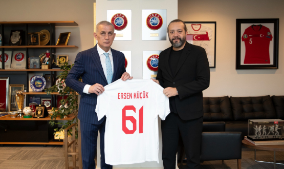 Ersen Kk'ten TFF Bakan Hacosmanolu'na Ziyaret