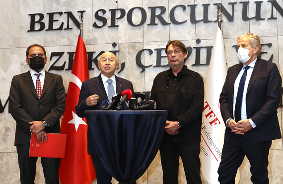 TFF ile Kulpler Birlii Vakf, Riva'da bir araya geldi 