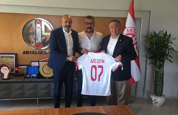 Ömer Gürsoy, Antalyaspor Bakan Çetin'i ziyaret etti