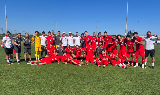 U17 Mill� Tak�m�m�z, Ukrayna'y� 2-0 Ma�lup Etti
