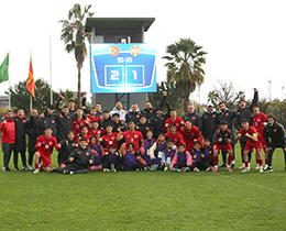 U17 Mill� Tak�m�m�z, Kuzey Makedonya�y� 2-1 Ma�lup Etti