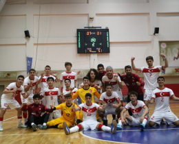 Futsal U19 Milli Takm, Karada 7-1 yendi