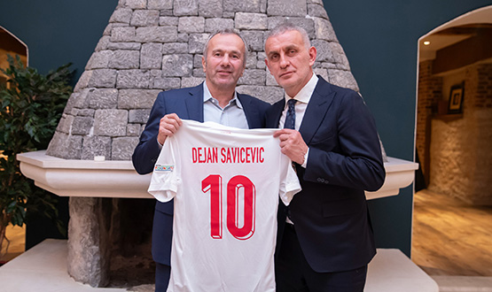 Montenegro - Trkiye Official Match Dinner Was Held in Podgorica