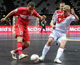 Turkey eliminated from Futsal EURO 2012