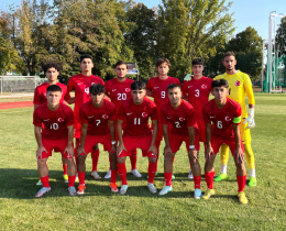 U18 Mill Takmmz, Slovakya ile 1-1 Berabere Kald