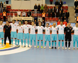 Futsal Milli Takm, Romanyaya 4-3 yenildi