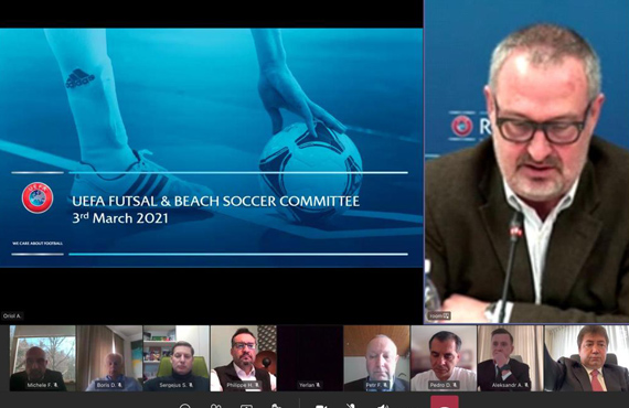 UEFA Futsal ve Plaj Futbolu Komitesi Toplants yapld 