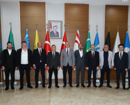 TFF Bakan Hacosmanolu, Gaziantepte Ziyaretlerde Bulundu