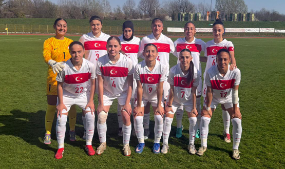 U17 K�z Mill� Tak�m�m�z, A Ligi'ndeki Son Ma��nda H�rvatistan Kar��s�nda