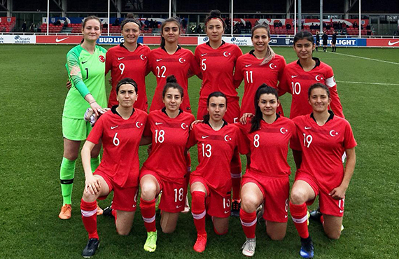 Women's U19s lost against England: 7-0
