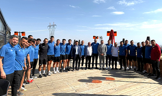 Murat ahin, Erzurum'da Antrenr Kurslarn Ziyaret Etti