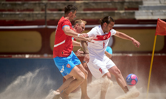 Plaj Futbolu Mill� Tak�m�m�z, Son Grup Ma��nda �ekya'ya Penalt�larla Yenildi