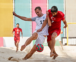 Estonyayı yenen Plaj Futbolu Milli Takımımız, Avrupada ilk 10 içinde