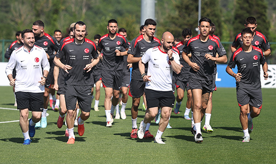 A Millî Takımımız, Türkiye'deki Son Çalışmasını Yaptı