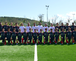 U15 Mill� Tak�m�m�z, UEFA Geli�im Turnuvas� Haz�rl�klar�na Riva�da Ba�lad�
