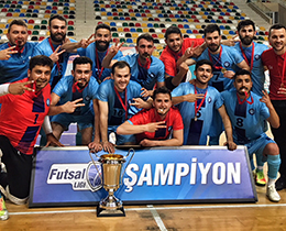 Futsal Liginde ampiyon Gazi niversitesi Spor
