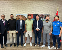 Futbol Geliim Direktr Emrah Bayraktar Kulp Ziyaretlerine Devam Ediyor