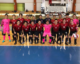 Futsal U19 Milli Takm, Moldovay 5-1 yendi