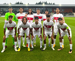 U16 Mill Takmmz, Belikaya 2-1 Yenildi