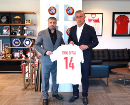 Boluspor Bakan Erdal Bayraktan TFF Bakan Hacosmanoluna Ziyaret
