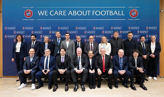 Yusuf Yerkel, UEFA HatTrick Komite Toplant�s�'na Kat�ld�