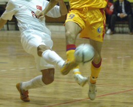 Futsal Milli Takm ilk galibiyetini ald