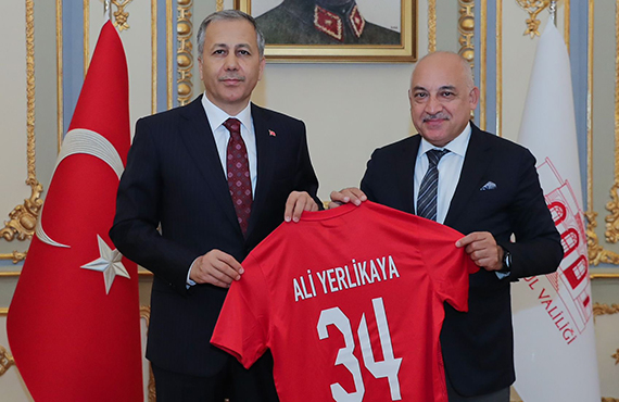 Mehmet Bykeki'den stanbul Valisi Ali Yerlikaya'ya ziyaret 