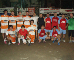Samsunda Sokak Futbolu Turnuvas Bykler kategorisi balad