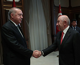 Cumhurbakan Erdoan, TFF Bakan Nihat zdemiri kabul etti
