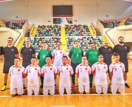 Down Sendromlular Futsal Milli Takm Balkesirde Kamp Yapyor