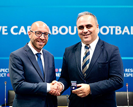 Ural Ak�z�m, UEFA Gen�lik ve Amat�r Futbol Komitesi Toplant�s��na Kat�ld�
