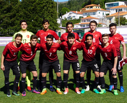 U16s lose to Portugal: 2-1