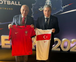 TFF President Bykeki Met With Portuguese Football Federation President Gomes