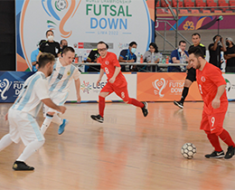 Down Futsal Milli Takmmz nclk ma oynayacak