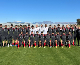 U15 Mill� Tak�m�m�z, Macaristan Ma�� Haz�rl�klar�na Antalya�da Ba�lad�