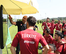 Ümit Milli Takım çalışmalarına İstanbulda çift antrenmanla başladı