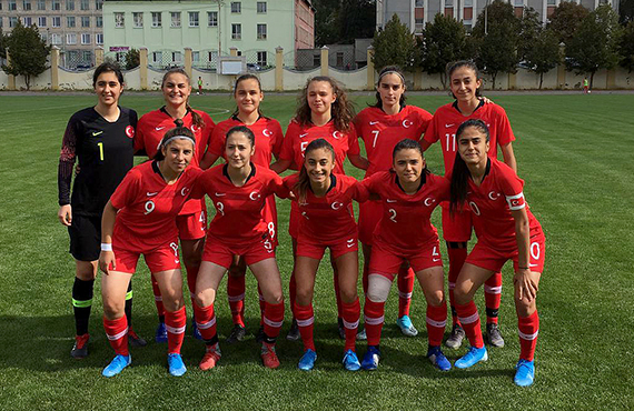 Women's U17s draw with Romania: 4-4