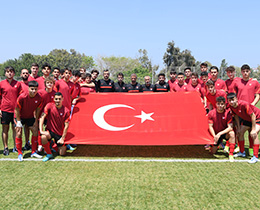 U17 Milli Takmmz, 19 Mays Genlik ve Spor Bayramn kutlad