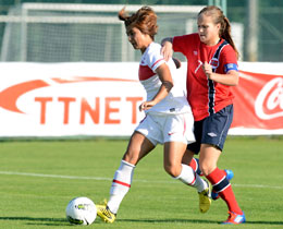 Women U19s lose to Norway: 0-2