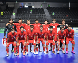 Futsal U19 Mill Takmmz, Avrupa ampiyonasnda ekyaya 4-3 Yenildi