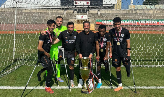 2023 Ampute Futbol Trkiye Kupas ampiyonu Alves Kablo Oldu