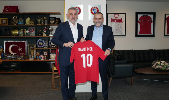 Davut Di�li'den TFF Ba�kan� Hac�osmano�lu'na Ziyaret
