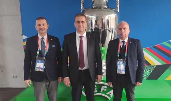 TFF Delegasyonu, EURO 2024 Taraftar Organizasyon Toplants'na Katld