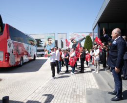 TFF Bakan Mehmet Bykeki, EURO 2024 in Yola kan Milllerimizi Uurlad