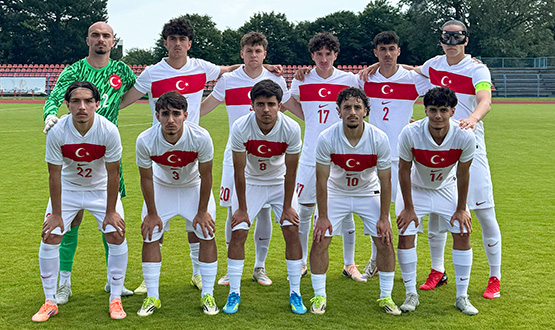 U18 Mill� Tak�m�m�z, Ukrayna'ya 1-0 Ma�lup Oldu